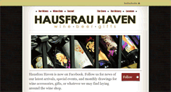 Desktop Screenshot of hausfrauhaven.com